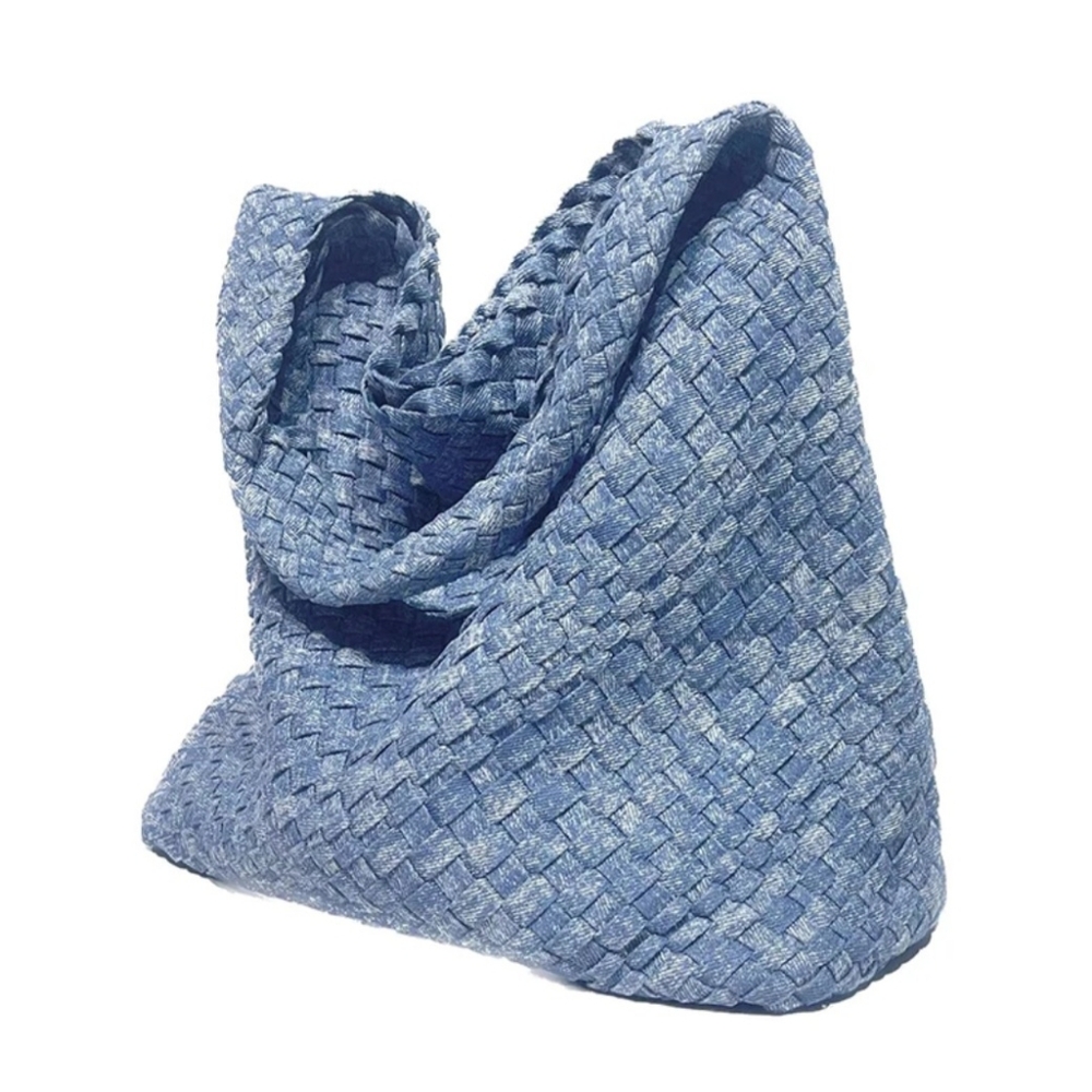 Denim Tote Bag - Picture 5 of 6